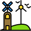 Eolic energy icon 64x64