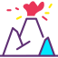Volcano icon 64x64