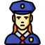 Policewoman icon 64x64