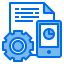 Mobile analytics icône 64x64