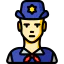 Policewoman icon 64x64