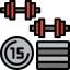 Dumbbell icon 64x64