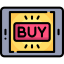 Online shopping icon 64x64