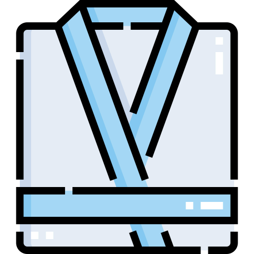 Bath robe icon
