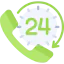 24 hours Symbol 64x64