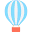 Hot air balloon icon 64x64