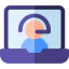 Телеработа иконка 64x64
