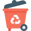 Recycling bin icon 64x64
