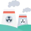 Nuclear plant icon 64x64