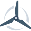 Eolic energy icon 64x64