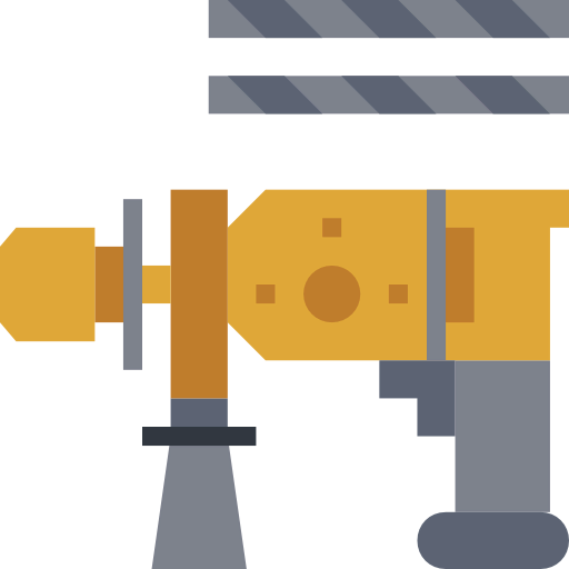 Drilling machine icon