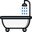 Bathtub icon 64x64