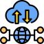 Cloud computing アイコン 64x64