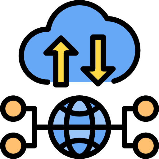 Cloud computing アイコン