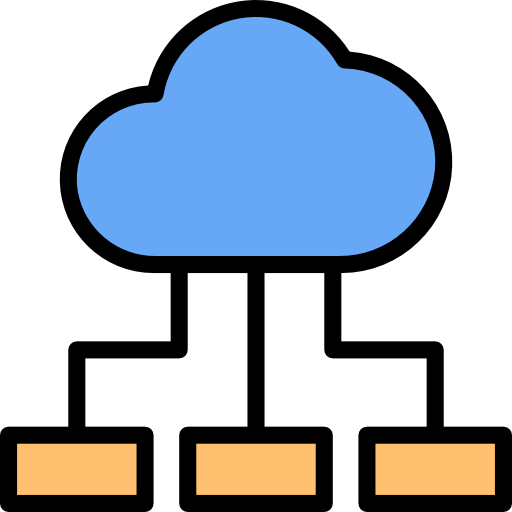 Cloud computing icône
