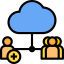 Cloud computing アイコン 64x64