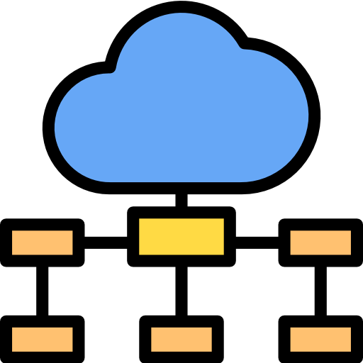 Cloud computing icon