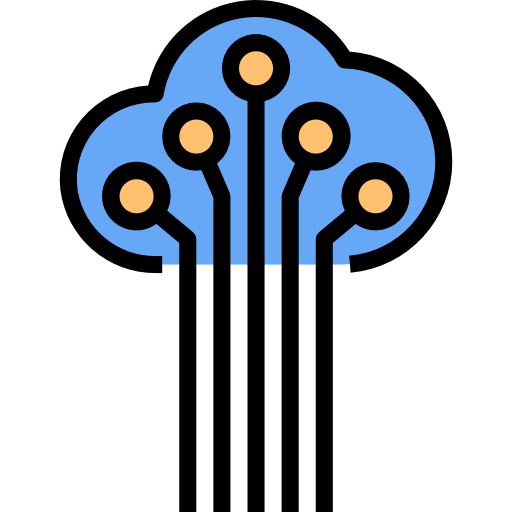 Cloud computing アイコン