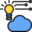 Cloud computing icon 64x64