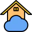 Cloud computing icon 64x64