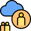 Cloud computing Symbol 64x64