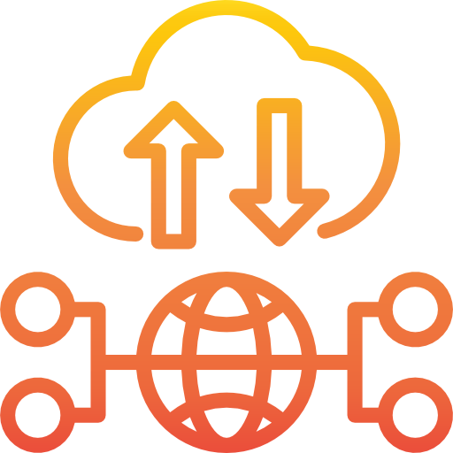 Cloud computing アイコン