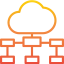 Cloud computing icône 64x64