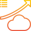 Cloud computing biểu tượng 64x64