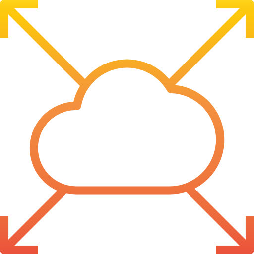 Cloud computing Ikona