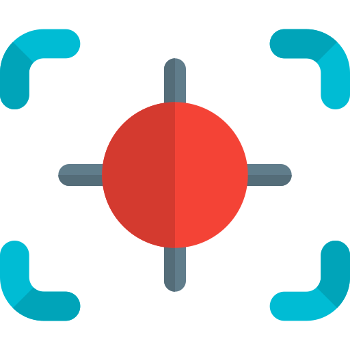 Camera focus icon