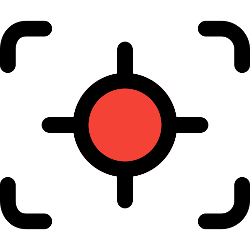 Camera focus icon