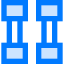 Dumbbell Symbol 64x64