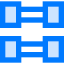 Dumbbell Symbol 64x64