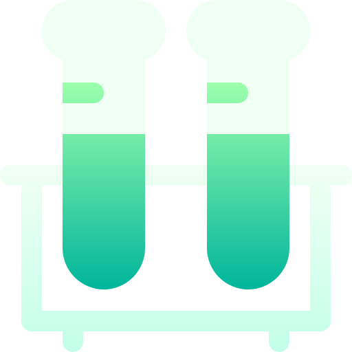 Test tubes icon