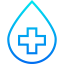 Blood drop icon 64x64