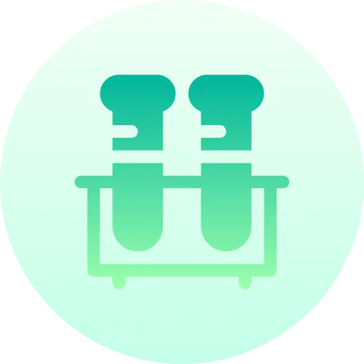 Test tubes icon