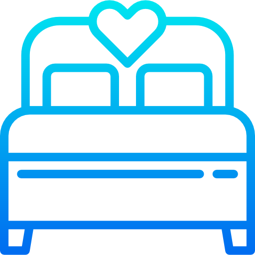 Double bed icon