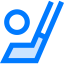 Hockey stick icon 64x64