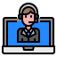 Customer service agent 상 64x64