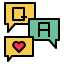 Speech bubble icon 64x64