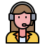 Customer service agent 상 64x64