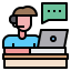 Customer service agent 상 64x64