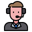 Customer service agent 상 64x64