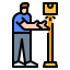 Hydroalcoholic gel icon 64x64