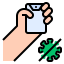 Hydroalcoholic gel icon 64x64