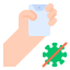 Hydroalcoholic gel icon 64x64