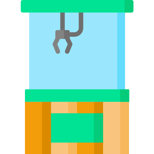 Crane machine icon