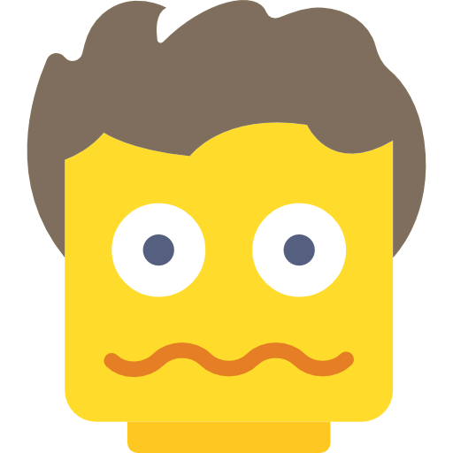 Scared icon