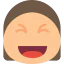 Laughing icon 64x64