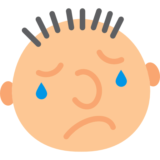 Crying icon